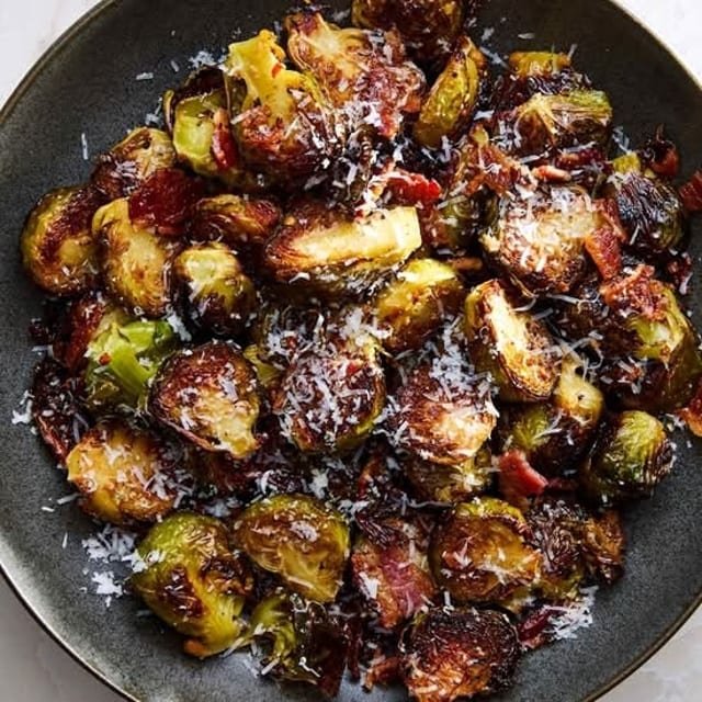 Fried brussel sprouts.