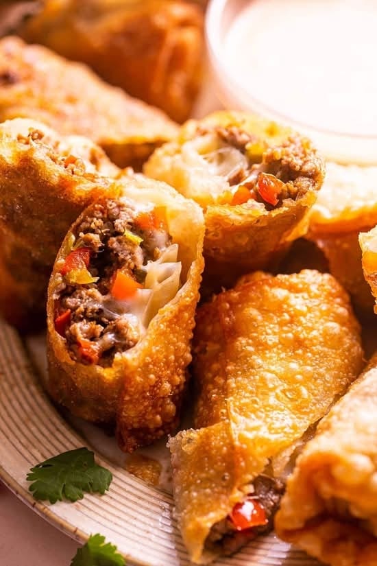 Short Rib Egg rolls.