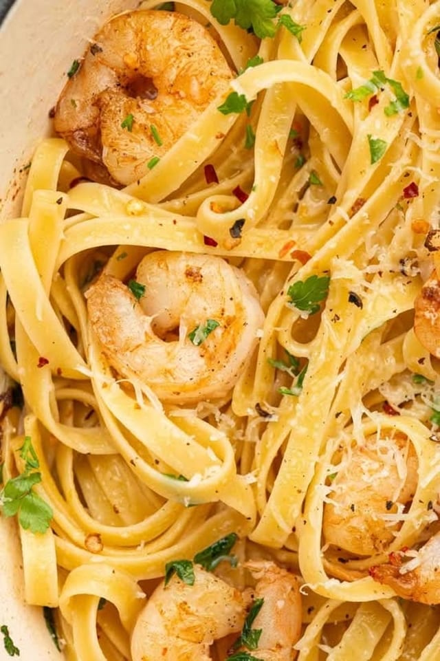 Shrimp Scampi.
