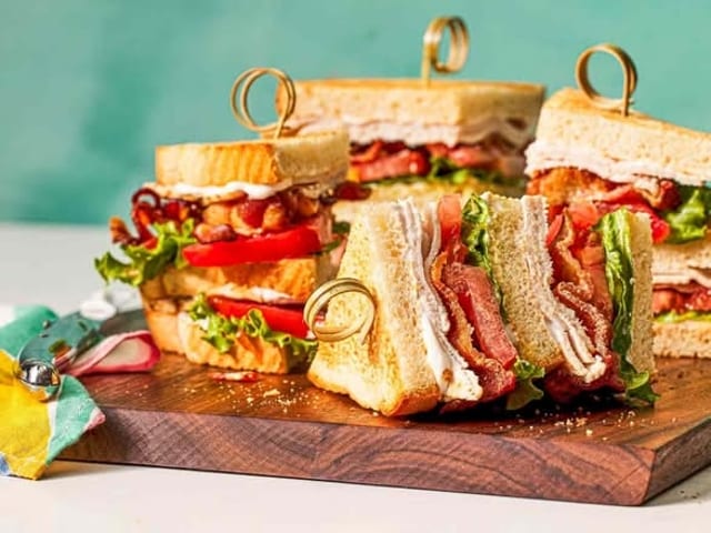 Classic Turkey Club.