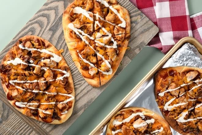 Meat Lovers Flatbread.